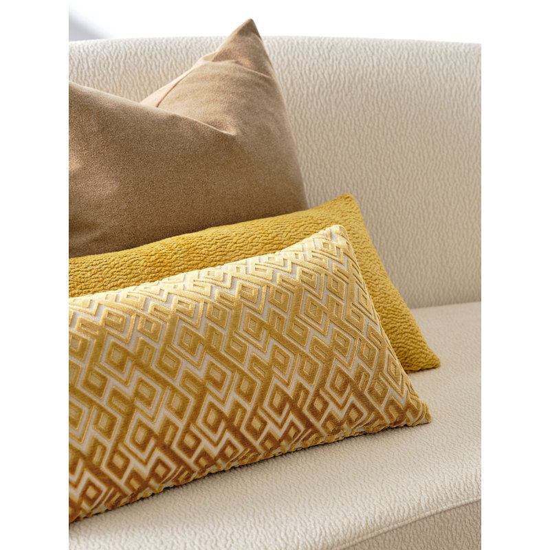 Tissu jacquard Invicta Anni, Lin doré