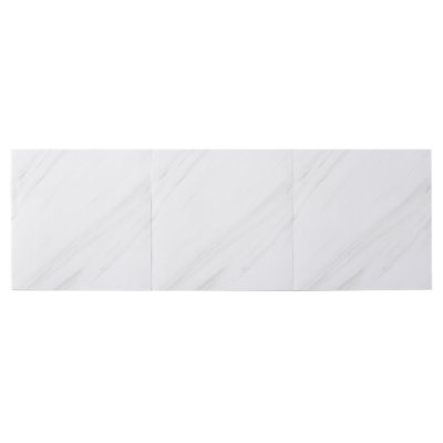 Marble Look Peel and Stick Wallpaper Oil-Proof Fire-Retardant Self-Adhesive Wall Panels