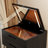 Solid Wood Makeup Vanity with Flip Top Mirror & 3 Adjustable Lighting Modes, Simple Leg Installation-295864719-278587383