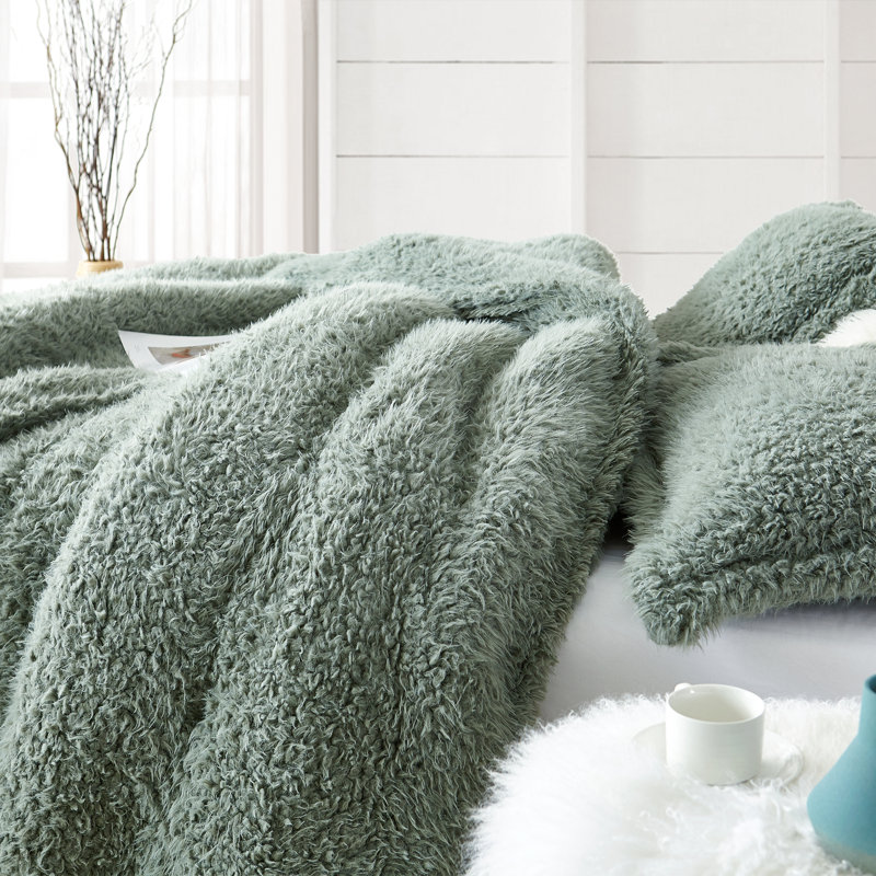 Yo Dreads Iceberg Green Coma Inducer Oversized Comforter Set, Twin XL Comforter + 1 Standard Sham