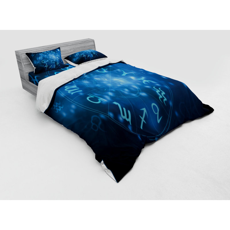 Eclectic Polyester Duvet Cover, Queen Duvet Cover + 3 Additional Pieces