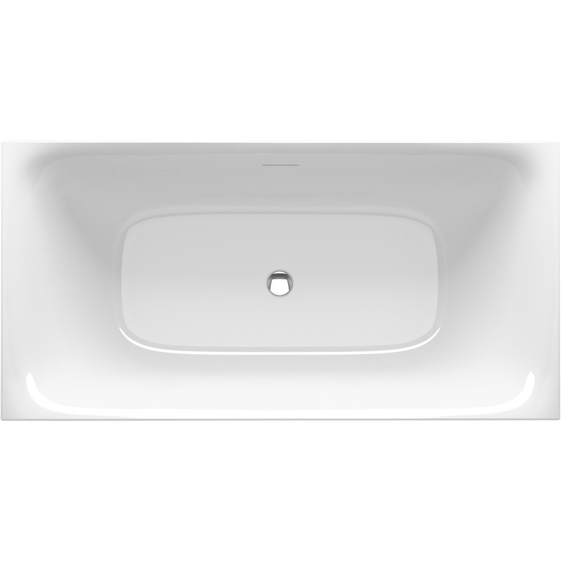 59" x 30" Freestanding Soaking Bathtub