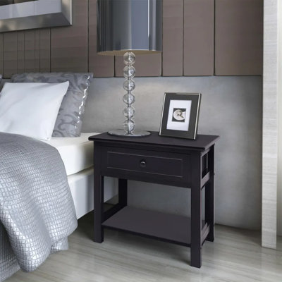 Gammage 40 cm W Bedside Table