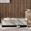 Banc de rangement moderne et luxueux avec bout de lit-619629650