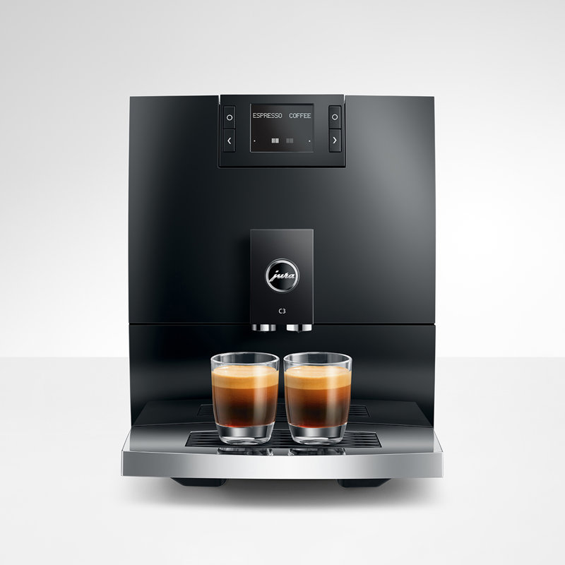 C3 Automatic Coffee Machine, Piano Black
