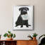 «Love and Labrador», toile encadrée de qualité supérieure - prête à être accrochée-778547017-778547021