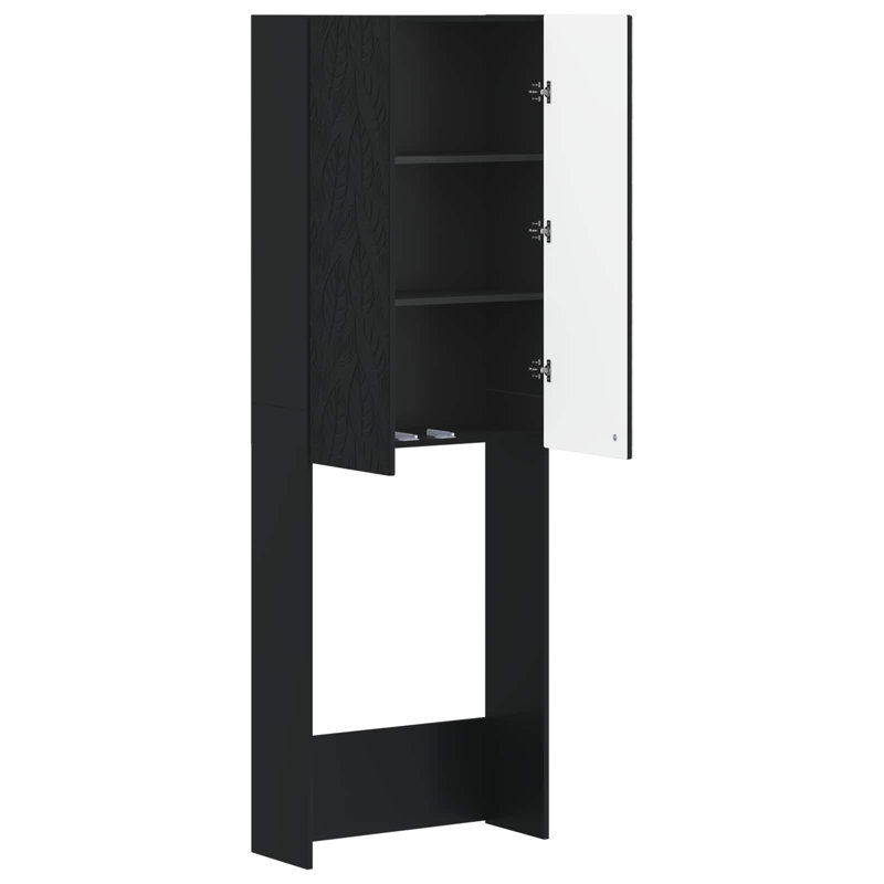 Over the Toilet Storage, Black