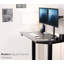 Bureau de coin carré électrique 55 "x 24" VIVO (série 1B55S)-92395512