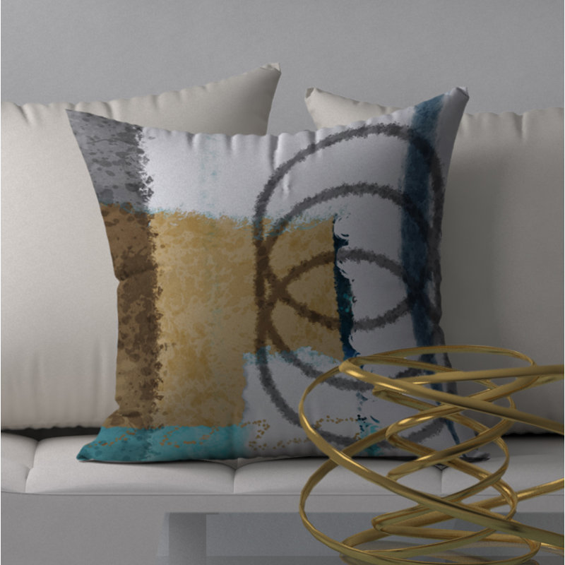 Housse de coussin carrée/insert, 20 po X 20 po