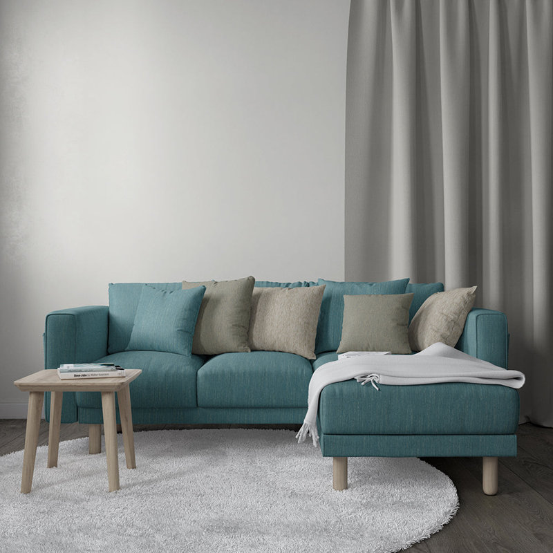 Tissu Clayton, Turquoise