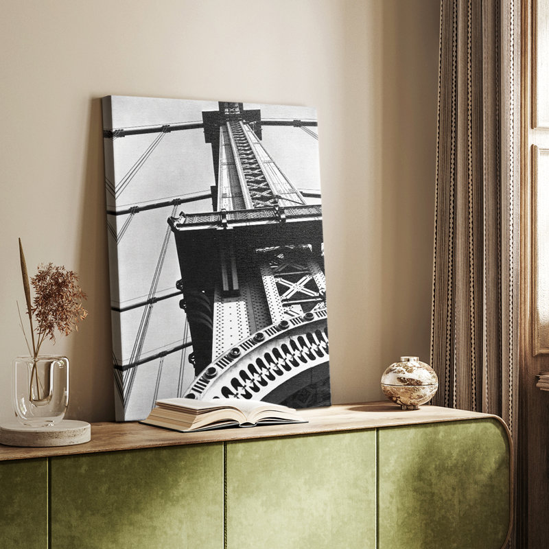 Tour Eiffel - Cavas enveloppés de galerie, H 12 po x l 8 po