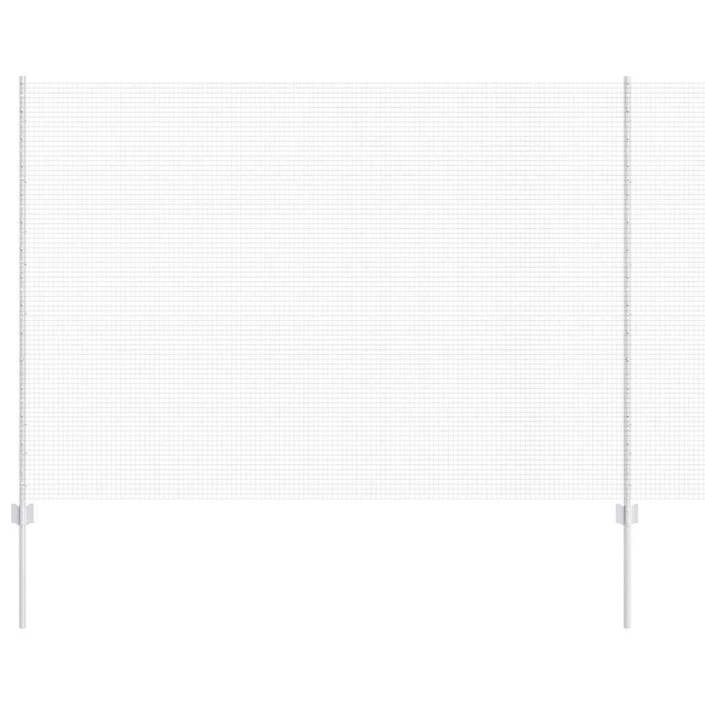 Vidaxl Fence With Posts Steel