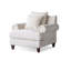 Upholstered Linen and Cotton Armchair
