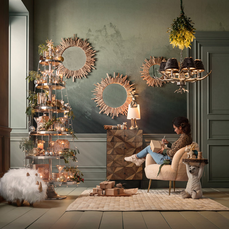 Mirror Legno 82cm