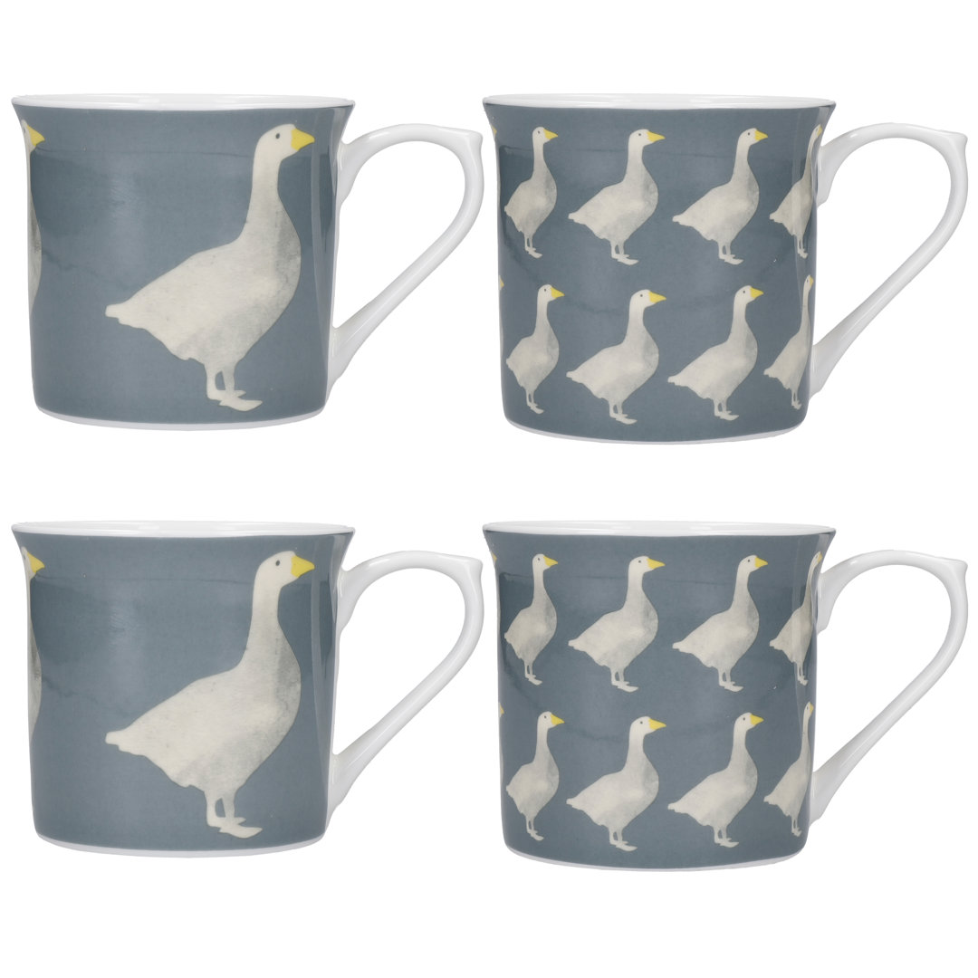 4 Piece Mug Set
