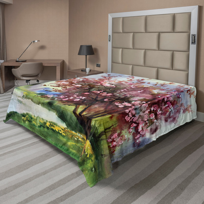 Drap plat Ambesonne, Drap plat pour très grand lit californien