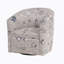 Chaise d'appoint en polyester gris