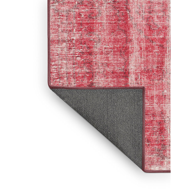 Tapis contemporain rose, Rectangle 6 pi x 9 pi