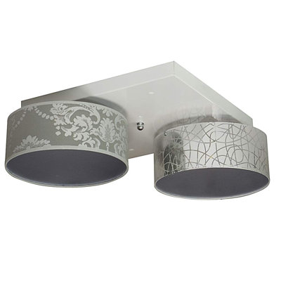 Pulley Fabric Semi Flush Mount
