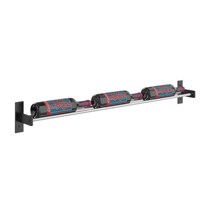 Abbie-May 3 Bottle Wall Mounted Wine Bottle Rack by Prep & Savour