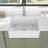 30"L x 20"W Ceramic Workstation Kitchen Sink Single Basin Farmhouse Apron Sink with Bottom Grid-125018729-125018725