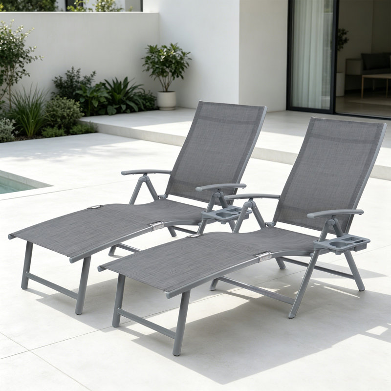 Méridienne inclinable Cozy Cozy , Gris