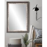 World Menagerie Loewen Coastal Modern Distressed Accent Mirror | Wayfair