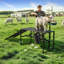 33 H x 51 W x 23 D Livestock Stand