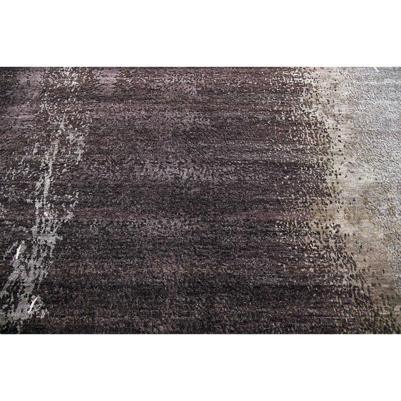 Hand Knotted Area Rug, Rectangle 8' x 10'