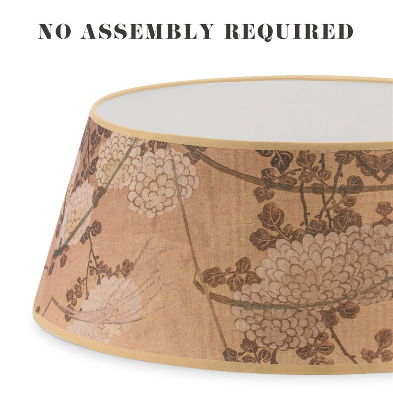 Abstract Burlap Tree Collar