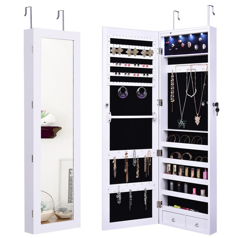 Armoire à bijoux de 14,5 po de largeur Anser