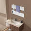 Chauffe-serviettes électrique mural Modern Minimalisme-115756234