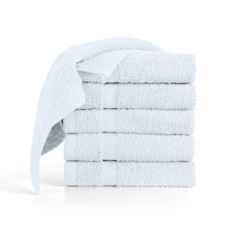 Martex The Everyday White Washcloth Set, White