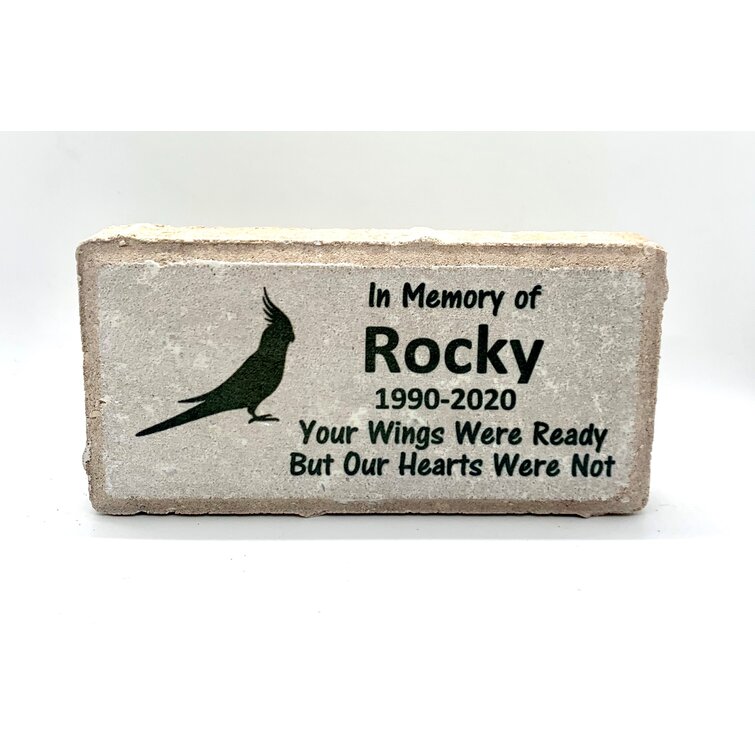 Trinx Stone Animals Memorial Plaque/Stone | Wayfair