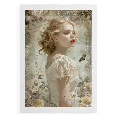 WOMEN Series CCCXLIV  -Premium Canvas Print Only - NOT FRAMED -Ready to Hang
