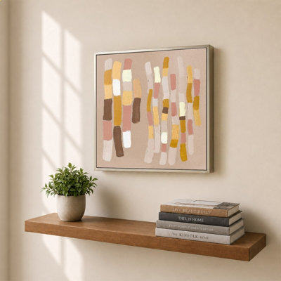«Sweet Little Tan Abstract» par Lanie Loreth, impression sur toile