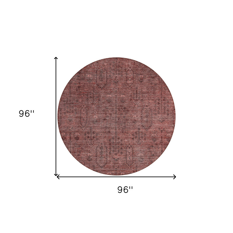 Tapis rond 8 po Southwestern