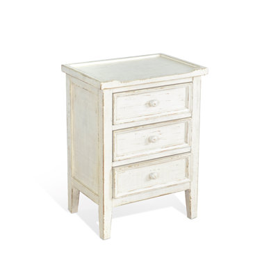 Komor Solid Wood End Table