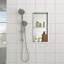 Double tablette de niche de douche en acier inoxydable-1559090875