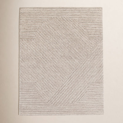 Heathered Outdoor Hand-Loomed Rug