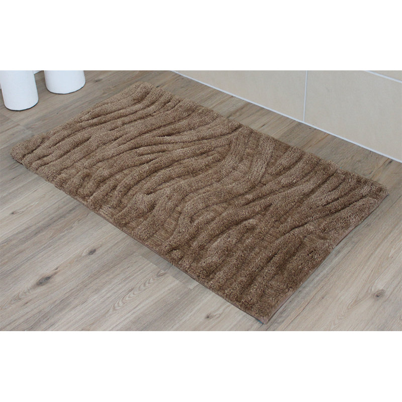 Badteppich Welle, Red, 70 x 120cm