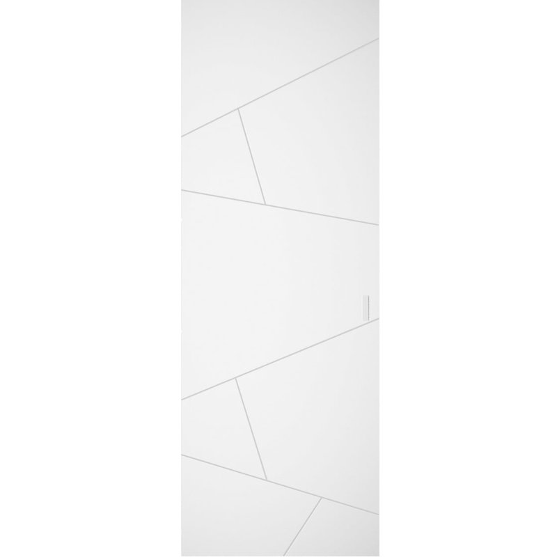 Grange cachée | Planum 0990 peint | Portes robustes à finition robuste et modernes | Ensemble coulissant Magic, 28 po x 80 po