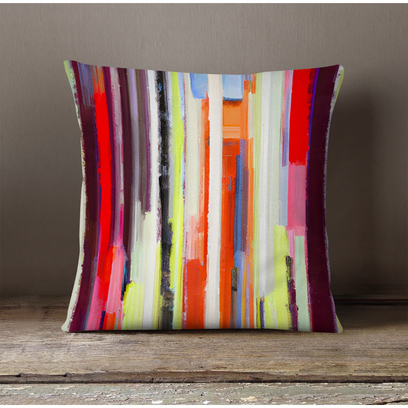 Coussin décoratif, Housse de coussin seulement - sans coussin, H 16 po x l 16 po
