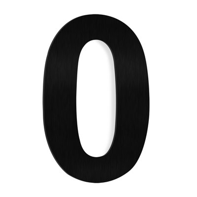 6 in. Floating Mount House Number