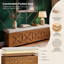 Banc d'entrée en bois massif de 63 pouces avec rangement à couvercle relevable,