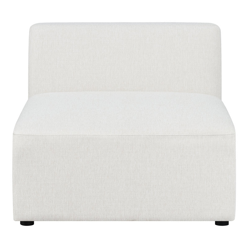 Chaise sans accoudoirs rembourrée Chirata Pearl