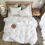 Ensemble de housse de couette et taie décorative 100% lin français avec fermeture à glissière cachée et attaches de coin-197716025-191892071