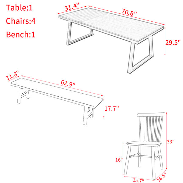 Dimensions du produit