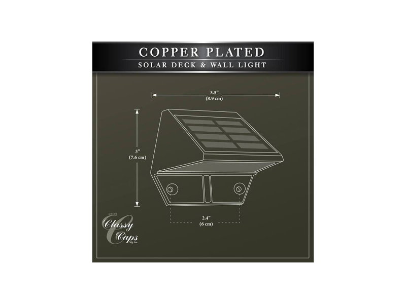 03DF930160B84A30A3D7FDF763655B0D Copper Plated Deck And Wall Light