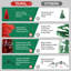 Arbre de Noël rouge 6 pi - Arbre en PVC rouge pur avec 804 pointes-558570022